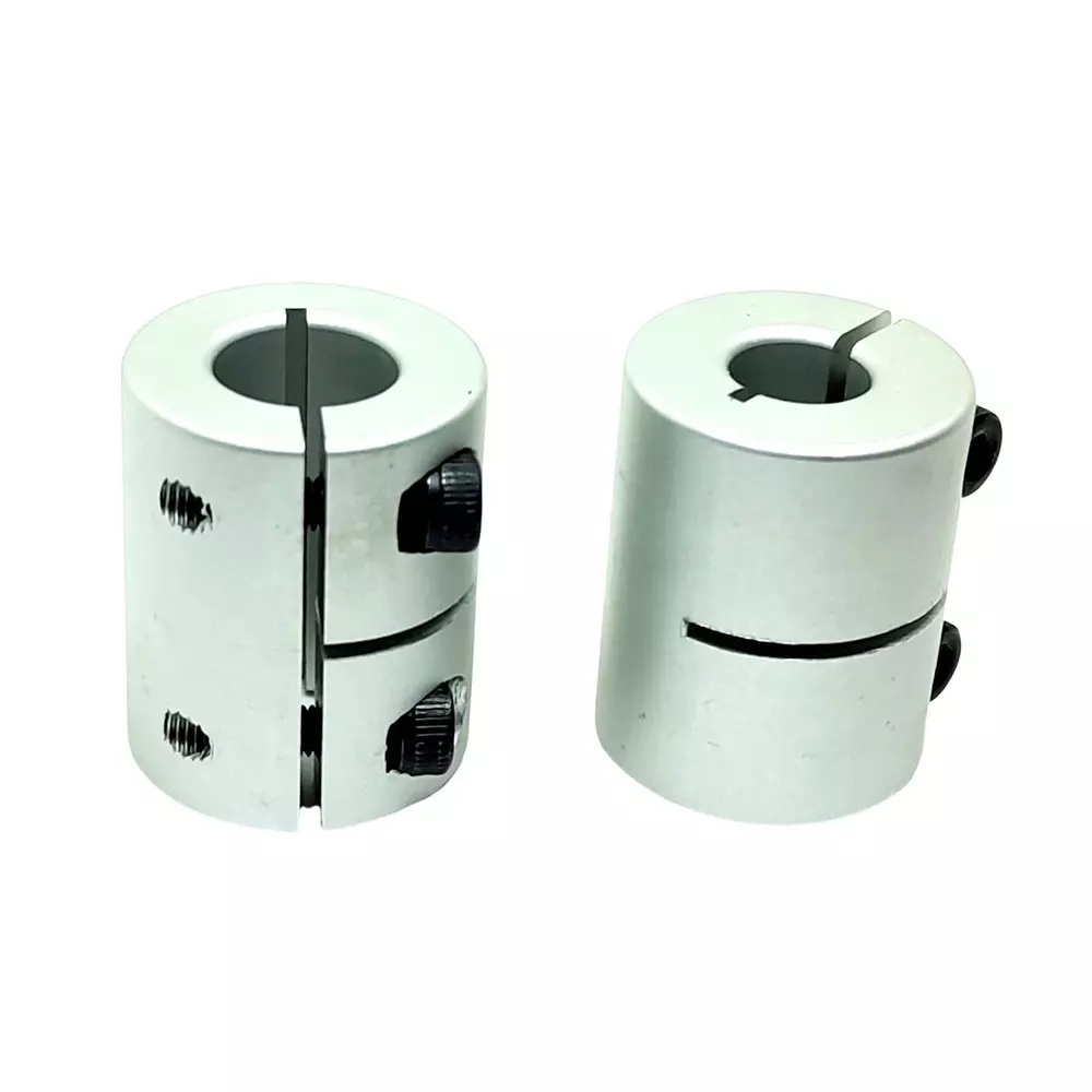 invento-rigid-self-centering-shaft-coupling-aluminium-20-mm-outer-diameter-25-mm-length-silver-isc-178-n5-pack-of-10-pcs