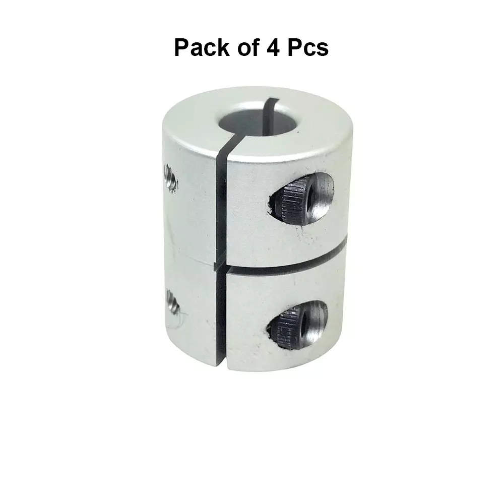 invento-rigid-self-centering-shaft-coupling-aluminum-20-mm-outer-diameter-25-mm-length-silver-isc-081-n2-pack-of-4-pcs