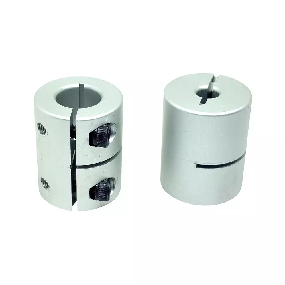 invento-rigid-self-centering-shaft-coupling-aluminum-20-mm-outer-diameter-25-mm-length-silver-isc-087-n5-pack-of-10-pcs