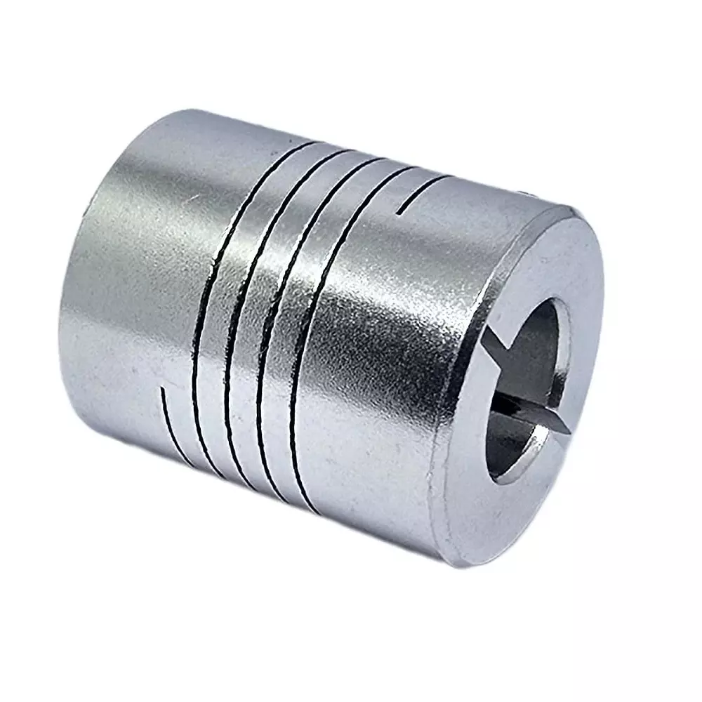 invento-self-centering-flexible-shaft-coupling-aluminum-25-mm-outer-diameter-30-mm-length-silver-isc-005-n1-pack-of-2-pcs