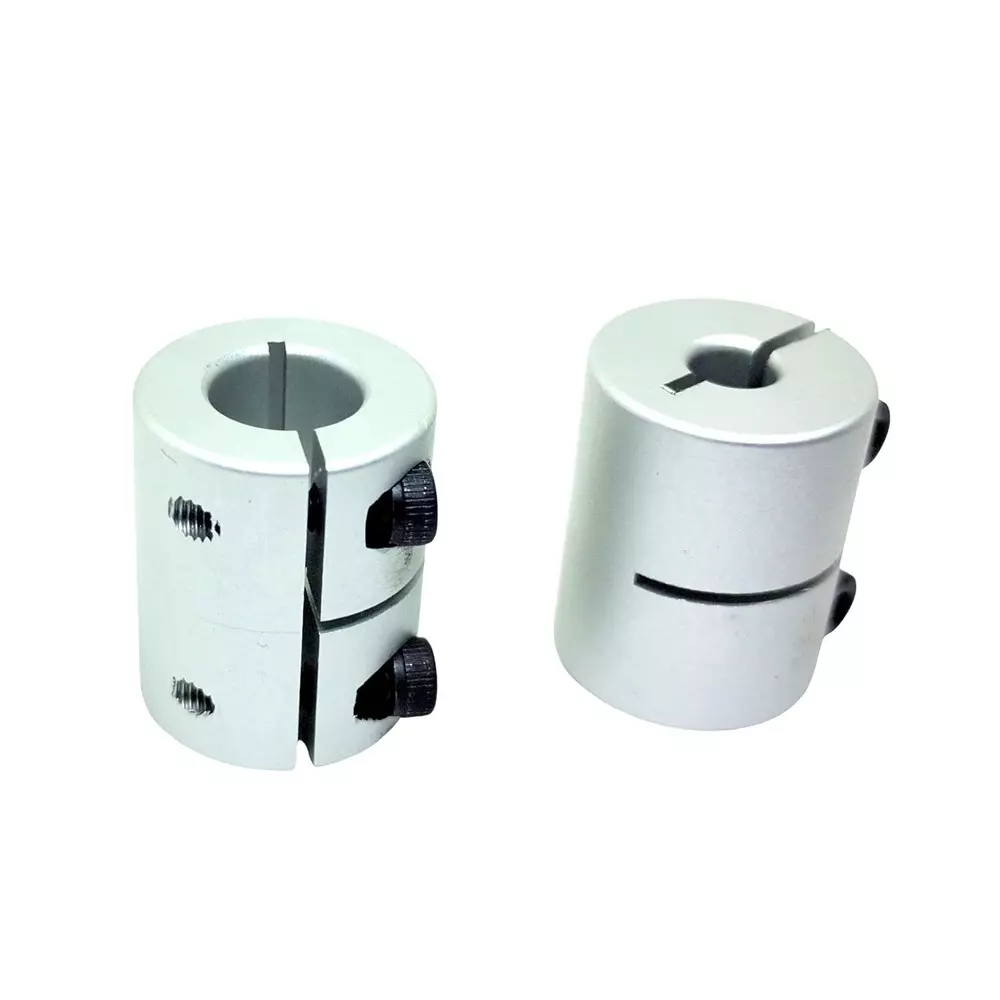 invento-rigid-self-centering-shaft-coupling-aluminium-20-mm-outer-diameter-25-mm-length-silver-isc-165-n3-pack-of-5-pcs