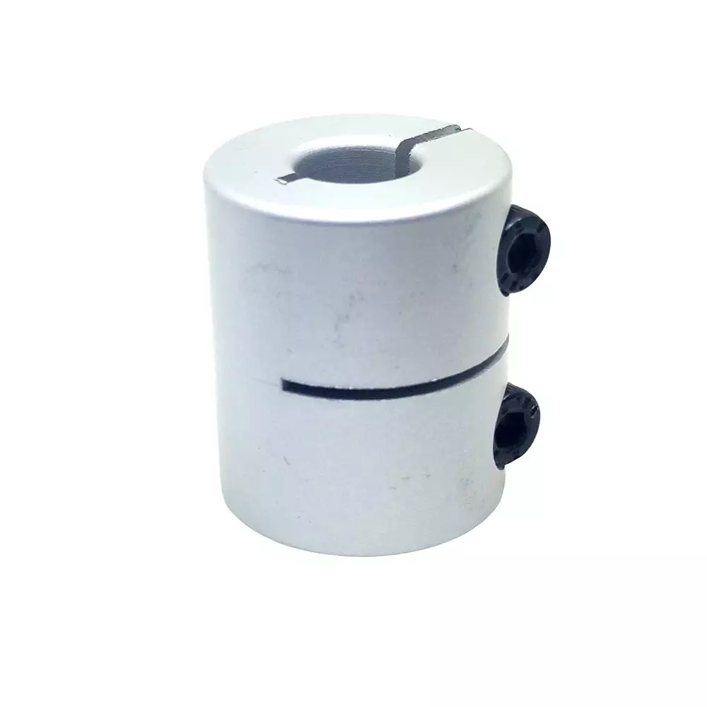 invento-rigid-self-centering-shaft-coupling-aluminium-25-mm-outer-diameter-30-mm-length-silver-isc-287-n4-pack-of-8-pcs