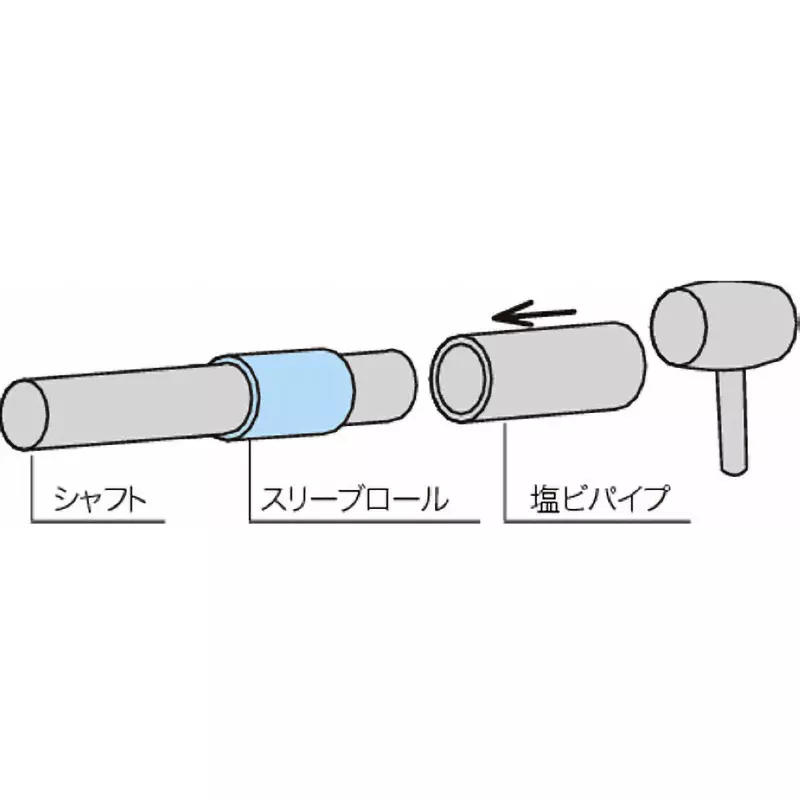 mitsuboshi-sleeve-roll-shaft-dia-605-mm-width-50-mm-sr-58