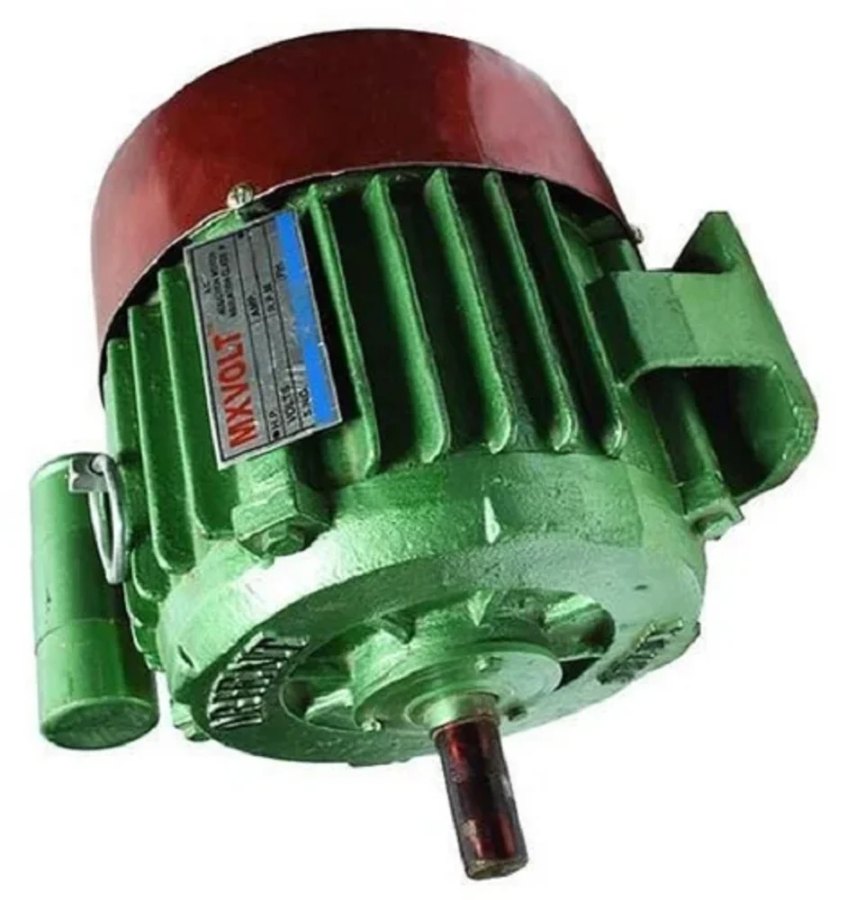 MXVOLT Single Phase 0.75 HP 4 Pole Foot Mounted Induction Motor