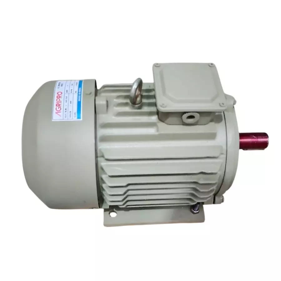 AgriPro 4 HP Single Phase Motor Foot Mounted 220 V 1440 RPM for Chaff Cutter APCC9Z