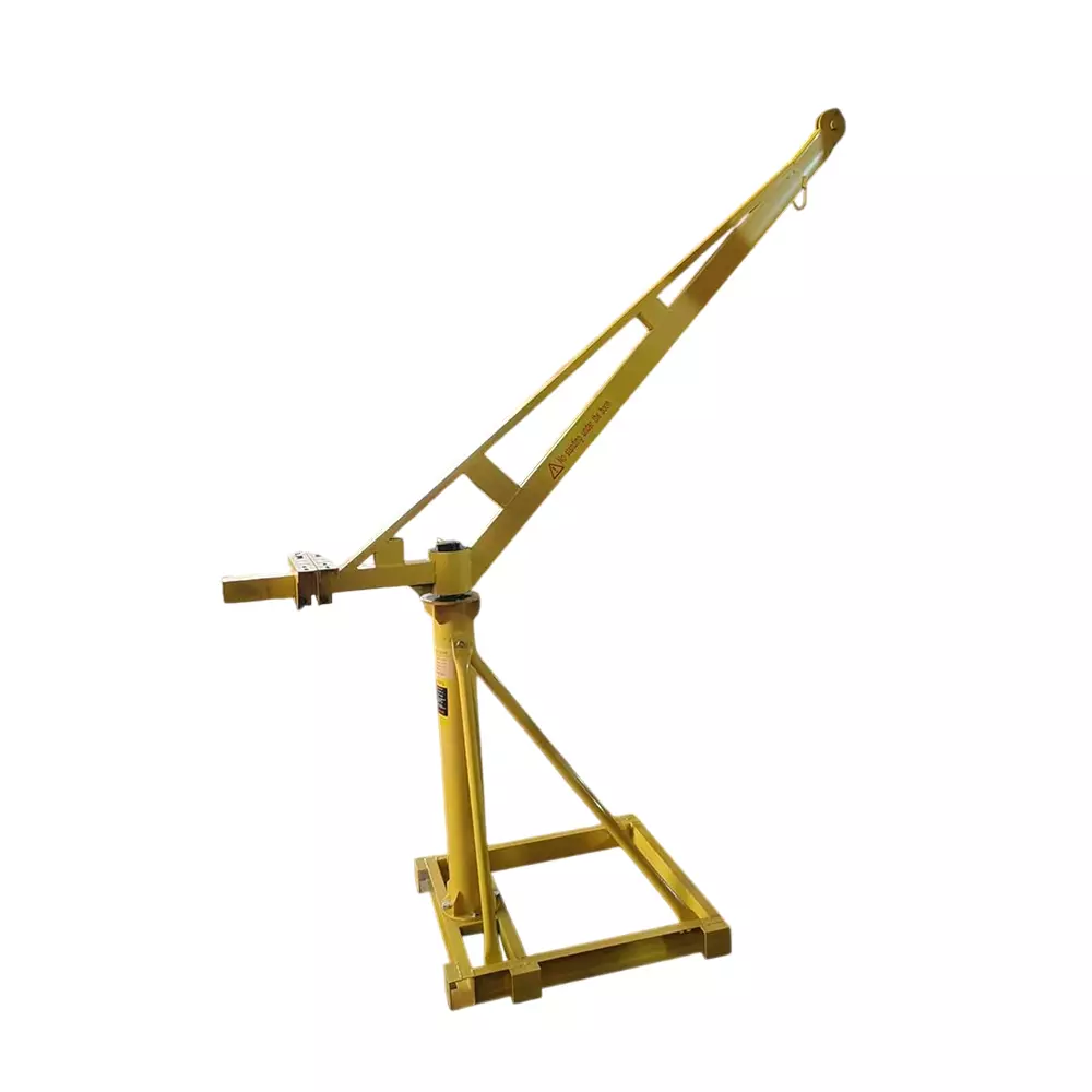 Boltz Corporation Electric Mini Construction Lifting Crane with 4 HP Clutch Motor 500 Kg Capacity 8 mm Rope Dia. and 40 m Length