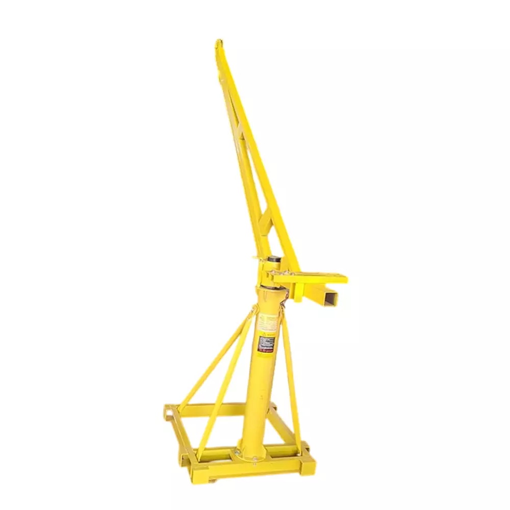 Boltz Corporation Electric Mini Construction Lifting Crane with 4 HP Clutch Motor 500 Kg Capacity 8 mm Rope Dia. and 40 m Length