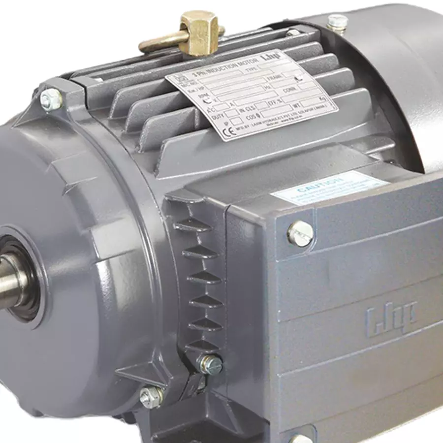 LHP Three Phase 12.5 HP 4 Pole Flange Mounted Squirrel Cage Induction Motor