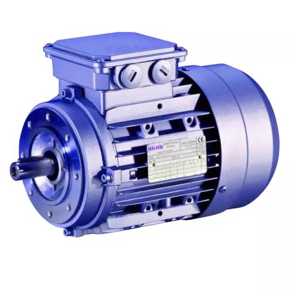 HKHR Three Phase Motors Flange Mounted IE2 Efficiency 4 Pole 0.25 HP Power