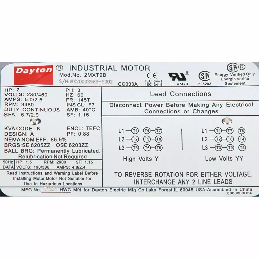 dayton-2-hp-rigid-base-mount-totally-enclosed-fan-cooled-general-purpose-motor-2mxt9