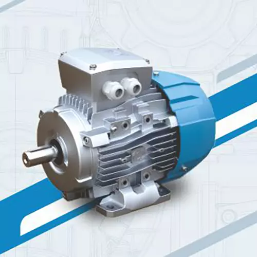 Rotomotive Three Phase Induction Motor IE3 Foot Mounted 6 Pole 2 HP Power & 100L Frame