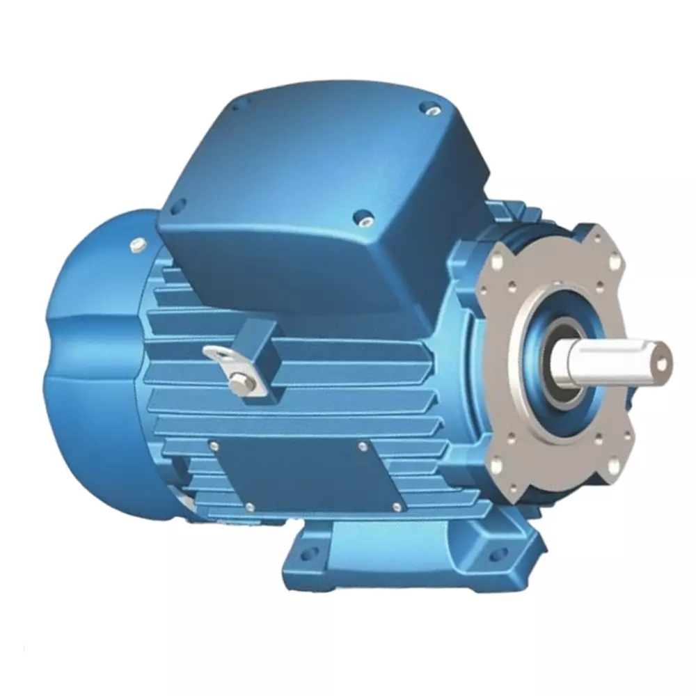 Rotomotive Three Phase Flame Proof Induction Motor IE2 Foot Mounted 2 Pole 0.75 HP Power & 80 Frame