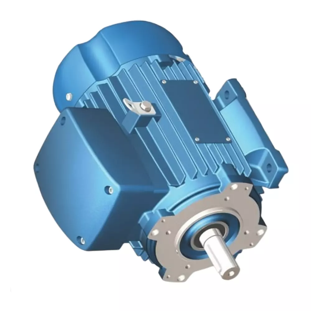 Rotomotive Three Phase Flame Proof Induction Motor IE1 Foot Mounted 6 Pole 1.5 HP Power & 90L Frame