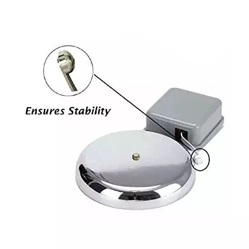 Swaggers 152.4 mm (6 Inch) Loud Sound Gong Bell for school, college, industries