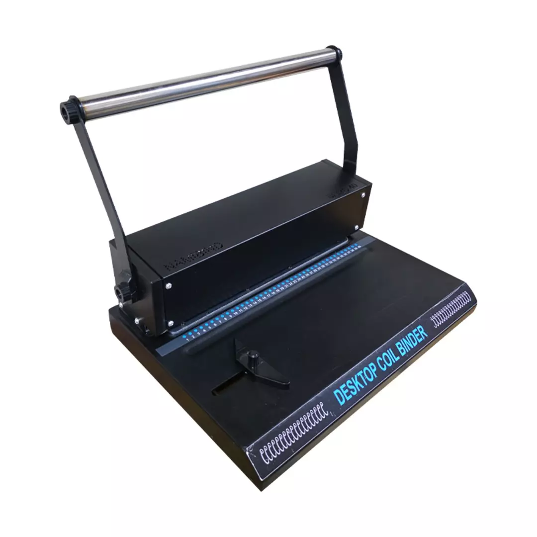 Namibind Manual Spiral Binding Machine With 15 Sheets Punching Capacity and 40 Holes, Spiro 40