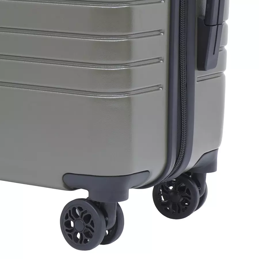 SWISS MILITARY Arctic Elite 44 L Olive Polycarbonate Spinner Suitcase, ARCTIC_HTL142_OLV_55CM