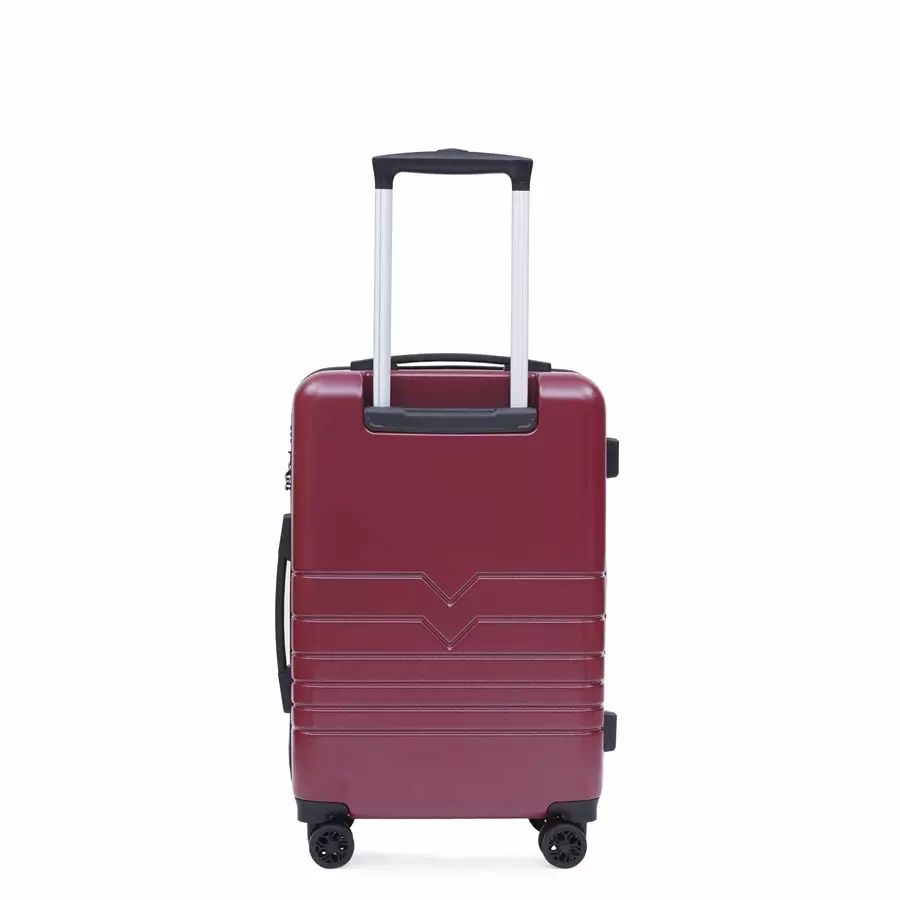 SWISS MILITARY Arctic Elite 44 L Wine Polycarbonate Spinner Suitcase, ARCTIC_HTL142_WNE_55CM