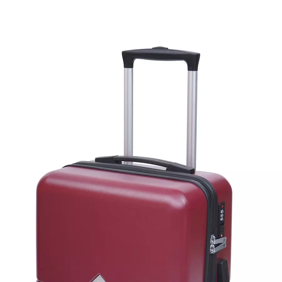 SWISS MILITARY Arctic Elite 44 L Wine Polycarbonate Spinner Suitcase, ARCTIC_HTL142_WNE_55CM