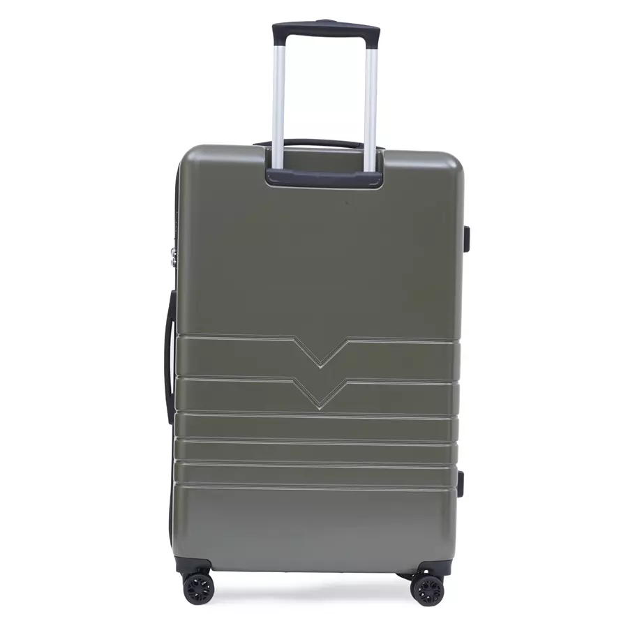 SWISS MILITARY Arctic Elite 103 L Olive Polycarbonate Spinner Suitcase, ARCTIC_HTL144_OLV_75CM