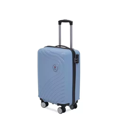swiss-military-44-l-miles-pro-hard-trolley-luggage-bag-polypropylene-body-with-anti-theft-3-dial-lock-360-spinner-wheels-size-55-cm-grey