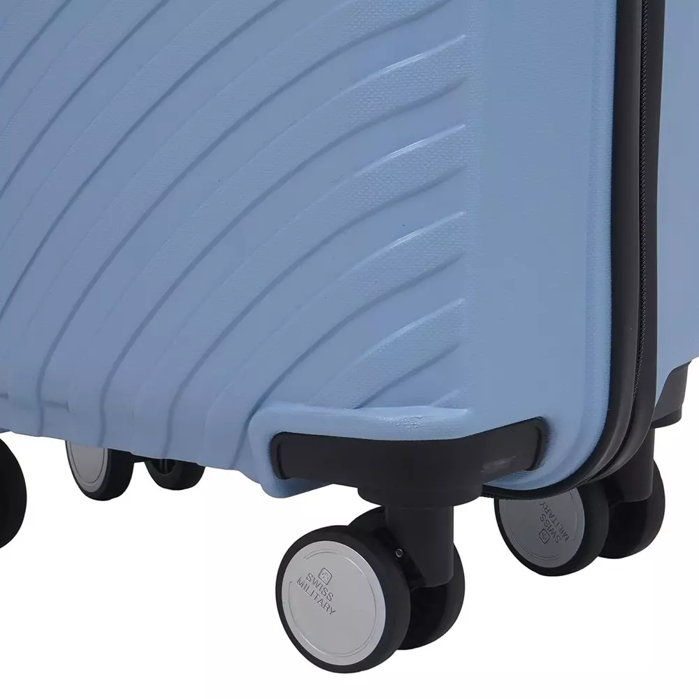 swiss-military-44-l-miles-pro-hard-trolley-luggage-bag-polypropylene-body-with-anti-theft-3-dial-lock-360-spinner-wheels-size-55-cm-grey