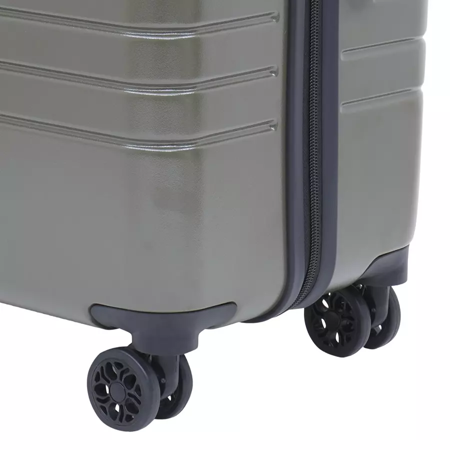 SWISS MILITARY Arctic Elite 68 L Olive Polycarbonate Spinner Suitcase, ARCTIC_HTL143_OLV_65CM