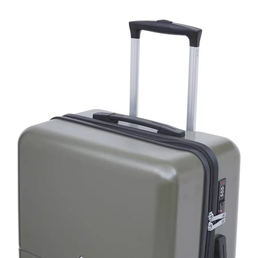 SWISS MILITARY Arctic Elite 68 L Olive Polycarbonate Spinner Suitcase, ARCTIC_HTL143_OLV_65CM