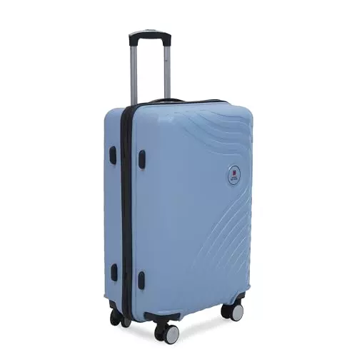swiss-military-64-l-miles-pro-hard-trolley-luggage-bag-polypropylene-body-with-anti-theft-3-dial-lock-360-spinner-wheels-size-65-cm-grey