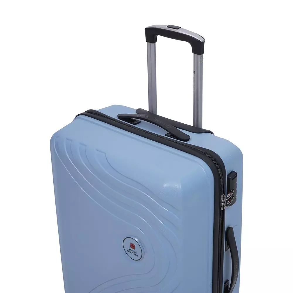 swiss-military-64-l-miles-pro-hard-trolley-luggage-bag-polypropylene-body-with-anti-theft-3-dial-lock-360-spinner-wheels-size-65-cm-grey