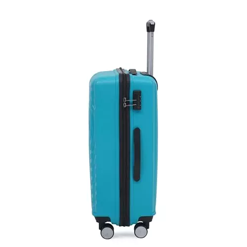 swiss-military-64-l-miles-pro-hard-trolley-luggage-bag-polypropylene-body-with-anti-theft-3-dial-lock-360-spinner-wheels-size-65-cm-teal