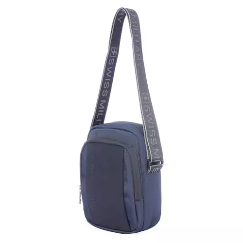 swiss-military-4-l-trail-cross-body-sling-bag-black-gold-collection-1680d-polyester-body-with-adjustable-shoulder-strap-keychain-holder-navy-blue