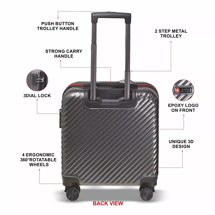 swiss-military-combo-of-cabin-luggage-bag-trolley-bag-suitcase-for-travel-45-cms-17-inches-33l-grey-foldable-backpack-space-saving-design-lightweight-foldable-bag-132l-black-1