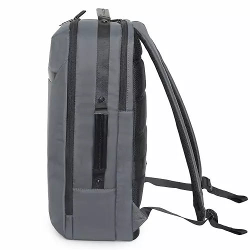 swiss-military-23-l-quartic-laptop-backpack-polyester-body-with-quick-access-pockets-adjustable-shoulder-straps-type-c-charging-port-grey