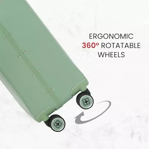 swiss-military-43-l-thames-anti-theft-zipperless-trolley-bag-black-gold-collection-water-resistant-makrolon-polycarbonate-body-with-free-cover-green