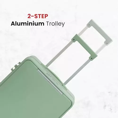 swiss-military-43-l-thames-anti-theft-zipperless-trolley-bag-black-gold-collection-water-resistant-makrolon-polycarbonate-body-with-free-cover-green