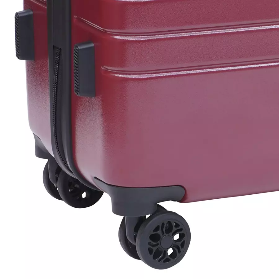 SWISS MILITARY Arctic Elite 68 L Wine Polycarbonate Spinner Suitcase, ARCTIC_HTL143_WNE_65CM