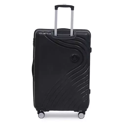 swiss-military-44-l-64-l-97-l-miles-pro-hard-trolley-luggage-bag-polypropylene-body-with-anti-theft-3-dial-lock-360-spinner-wheels-size-55-cm-65-cm-75-cm-black-set-of-3