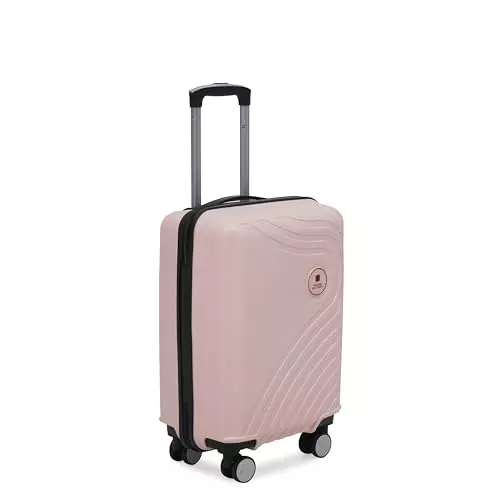 swiss-military-44-l-miles-pro-hard-trolley-luggage-bag-polypropylene-body-with-anti-theft-3-dial-lock-360-spinner-wheels-size-55-cm-peach