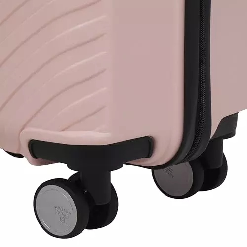 swiss-military-44-l-miles-pro-hard-trolley-luggage-bag-polypropylene-body-with-anti-theft-3-dial-lock-360-spinner-wheels-size-55-cm-peach