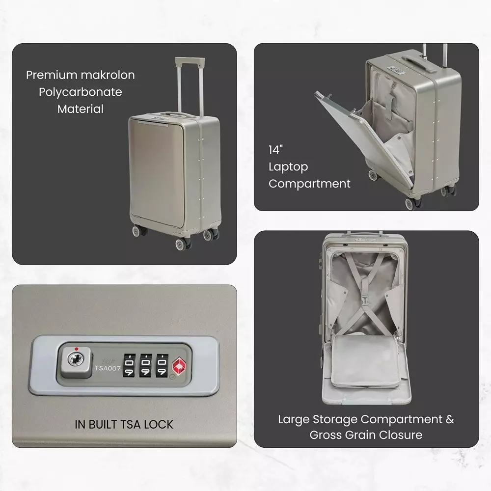 swiss-military-43-l-thames-anti-theft-zipperless-trolley-bag-black-gold-collection-water-resistant-makrolon-polycarbonate-body-with-free-cover-gold