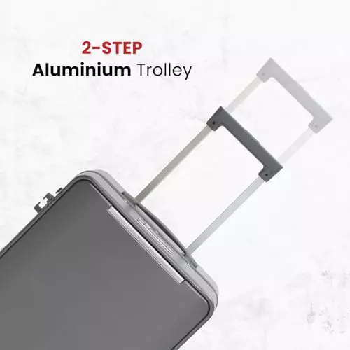 swiss-military-43-l-thames-anti-theft-zipperless-trolley-bag-black-gold-collection-water-resistant-makrolon-polycarbonate-body-with-free-cover-grey