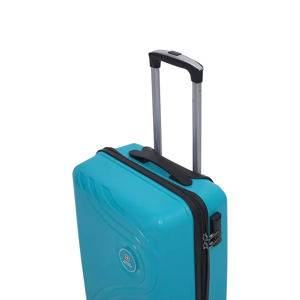 swiss-military-44-l-miles-pro-hard-trolley-luggage-bag-polypropylene-body-with-anti-theft-3-dial-lock-360-spinner-wheels-size-55-cm-teal