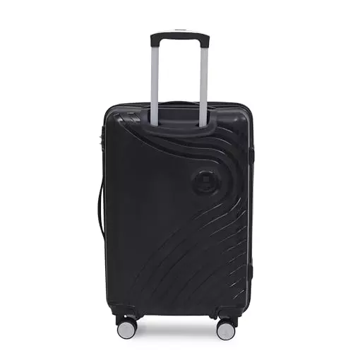 swiss-military-64-l-miles-pro-hard-trolley-luggage-bag-polypropylene-body-with-anti-theft-3-dial-lock-360-spinner-wheels-size-65-cm-black