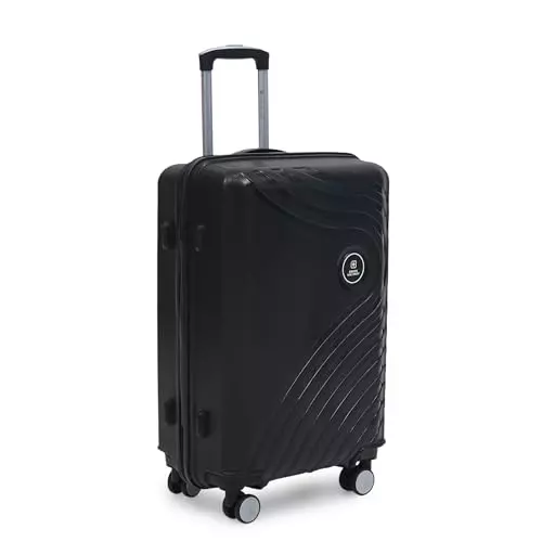 swiss-military-64-l-miles-pro-hard-trolley-luggage-bag-polypropylene-body-with-anti-theft-3-dial-lock-360-spinner-wheels-size-65-cm-black