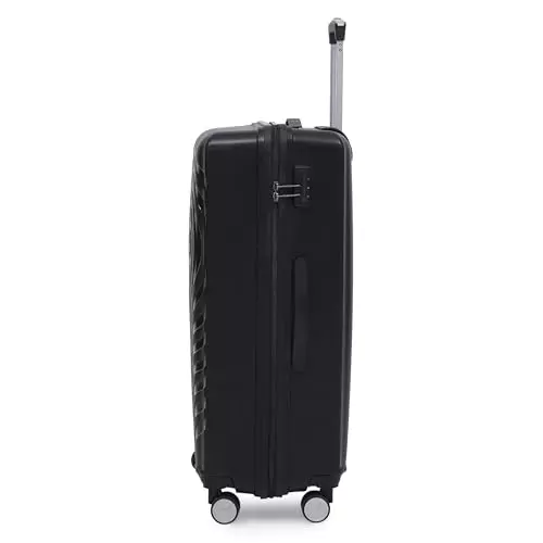 swiss-military-97-l-miles-pro-hard-trolley-luggage-bag-polypropylene-body-with-anti-theft-3-dial-lock-360-spinner-wheels-size-75-cm-black