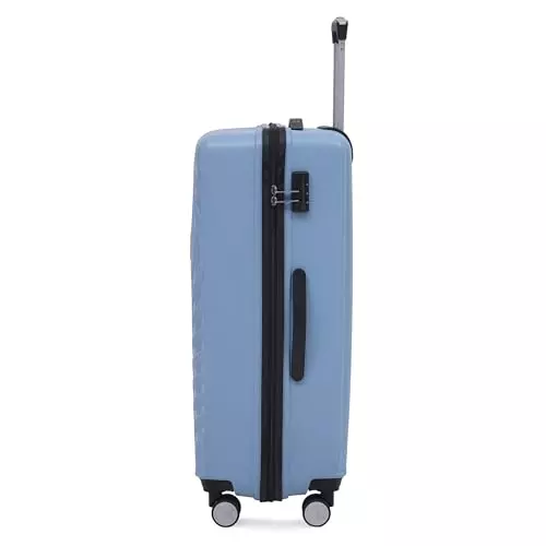 swiss-military-97-l-miles-pro-hard-trolley-luggage-bag-polypropylene-body-with-anti-theft-3-dial-lock-360-spinner-wheels-size-75-cm-grey