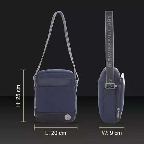 swiss-military-5-l-popper-cross-body-sling-bag-black-gold-collection-1680d-polyester-with-pu-trim-and-leatherette-front-body-navy