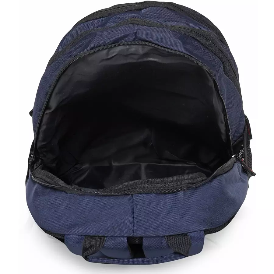 SWISS MILITARY Zeta 25 L Blue Polyester Laptop Bagpack with Raincover, ZETA_LBP1006_BLU_27LTR