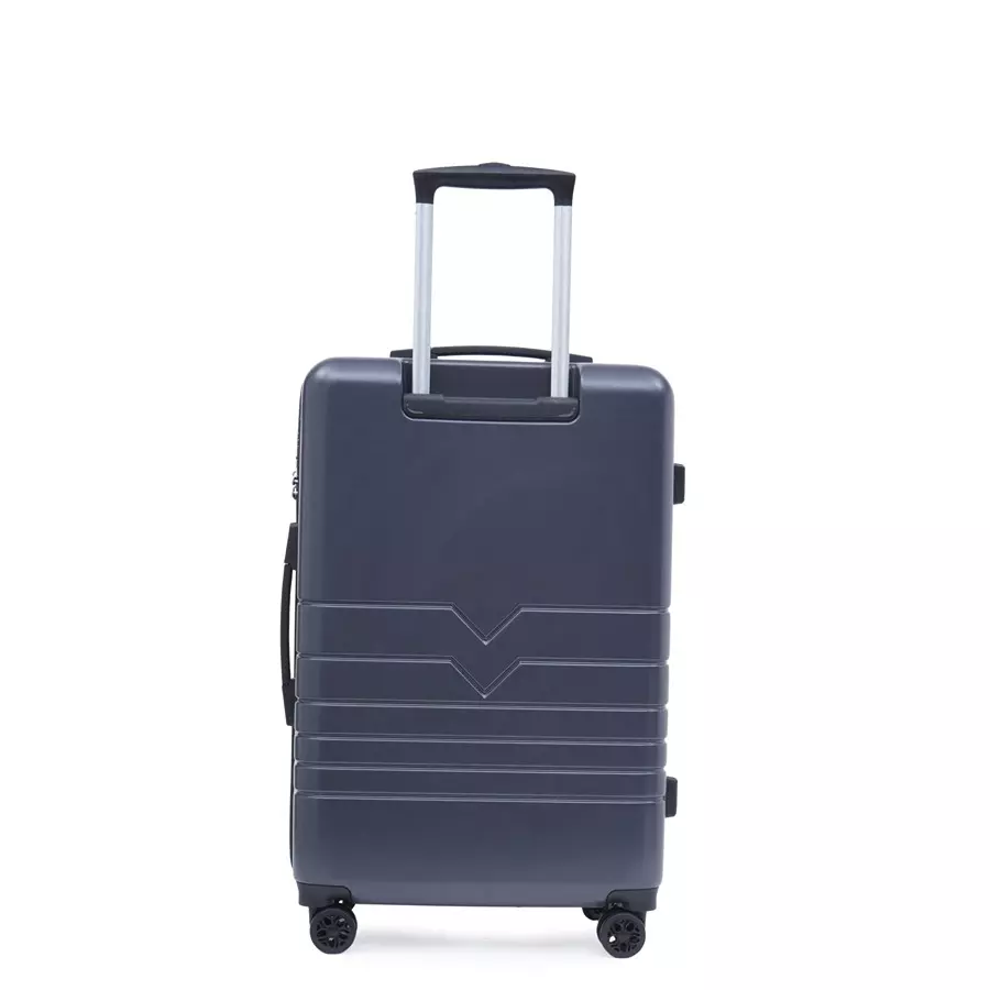 SWISS MILITARY Arctic Elite 44 L Grey Polycarbonate Spinner Suitcase, ARCTIC_HTL142_GRY_55CM