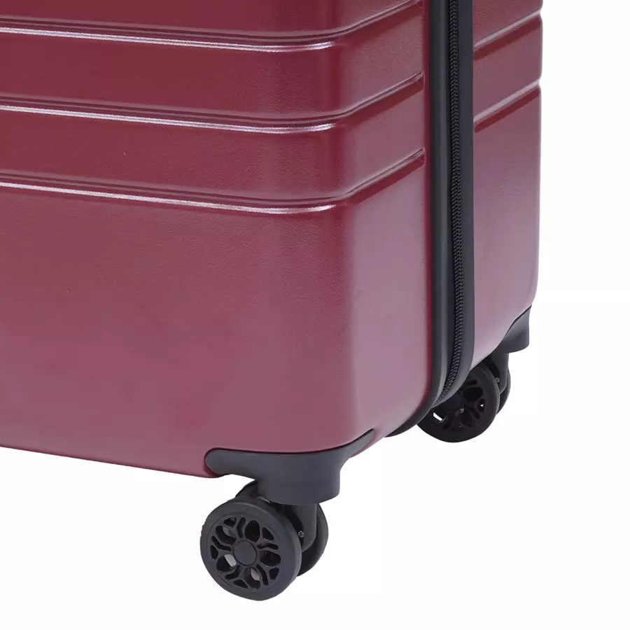 SWISS MILITARY Arctic Elite 103 L Wine Polycarbonate Spinner Suitcase, ARCTIC_HTL144_WNE_75CM